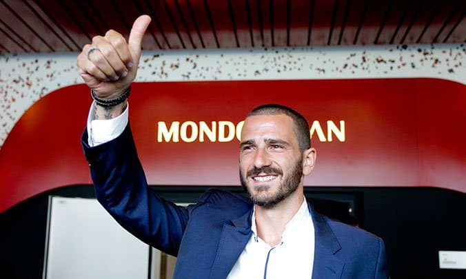 Rasman: «Milan» Bonuchchi bilan 5 yillik shartnoma tuzdi