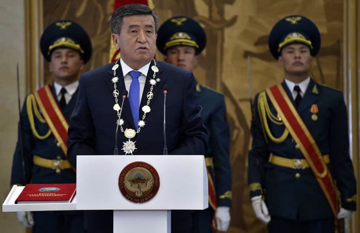 Jeenbekov: Qirg‘iziston manfaati hamma narsadan ustun bo‘ladi