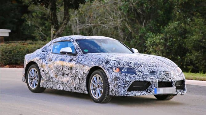 "Toyota" qayta tiklangan "Supra"ni namoyish qildi