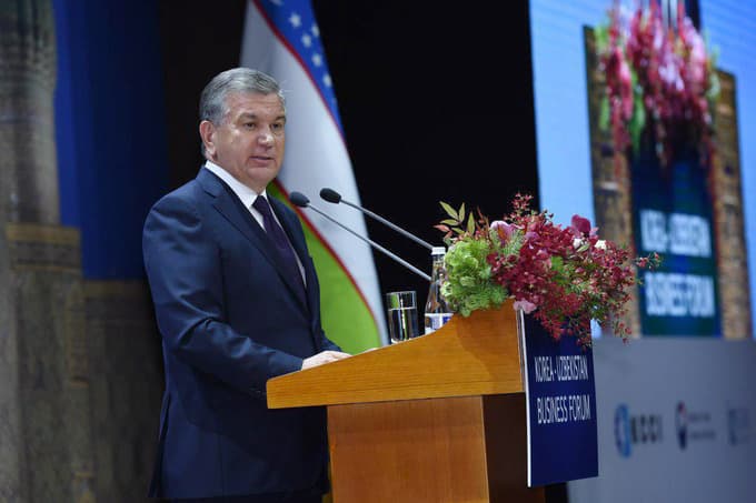 Mirziyoyev koreyalik ishbilarmonlarga: «Men sarmoyangizning ishonchli himoyasini kafolatlayman»