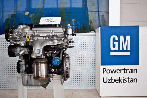 GM Powertrain-Uzbekistan 500 minginchi dvigatelni ishlab chiqardi