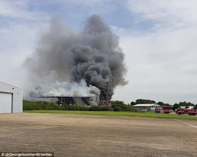 London yaqinidagi aeroportda portlash yuz berdi
