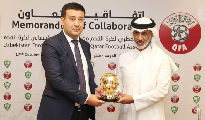 O‘FF Qatar bilan o‘rtoqlik o‘yinlari o‘tkazish bo‘yicha kelishib oldi