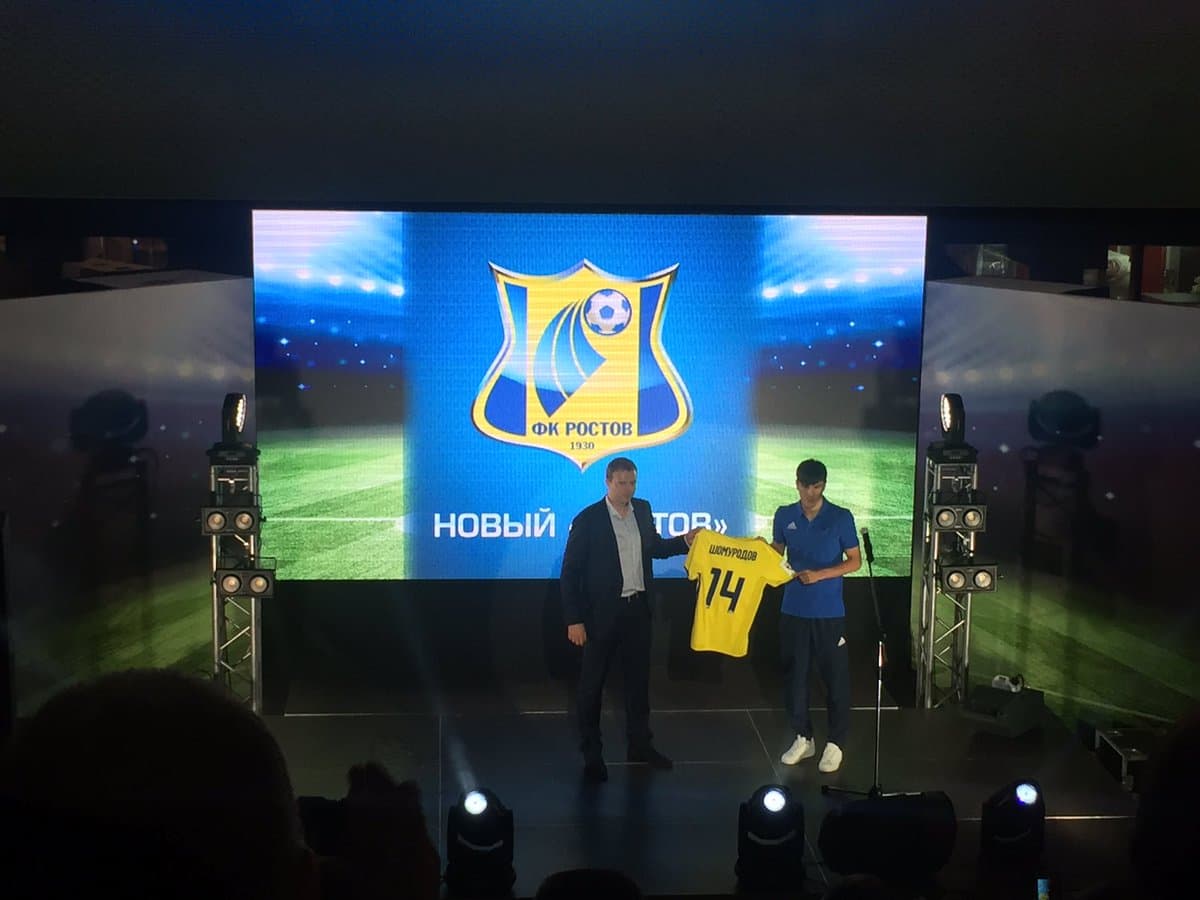 «Rostov» Eldor Shomurodovni o‘z futbolchisi sifatida tanishtirdi