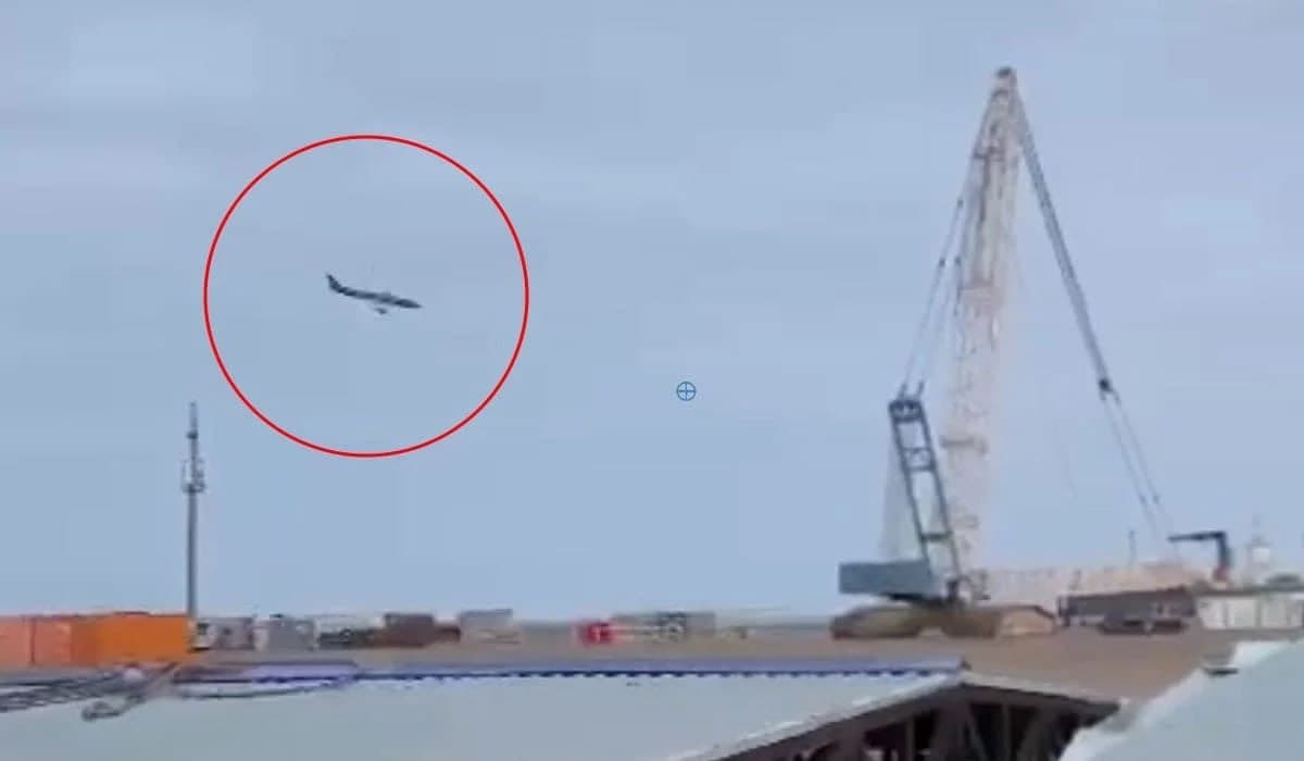 В Казахстане разбился самолет, летевший из Баку в Грозный