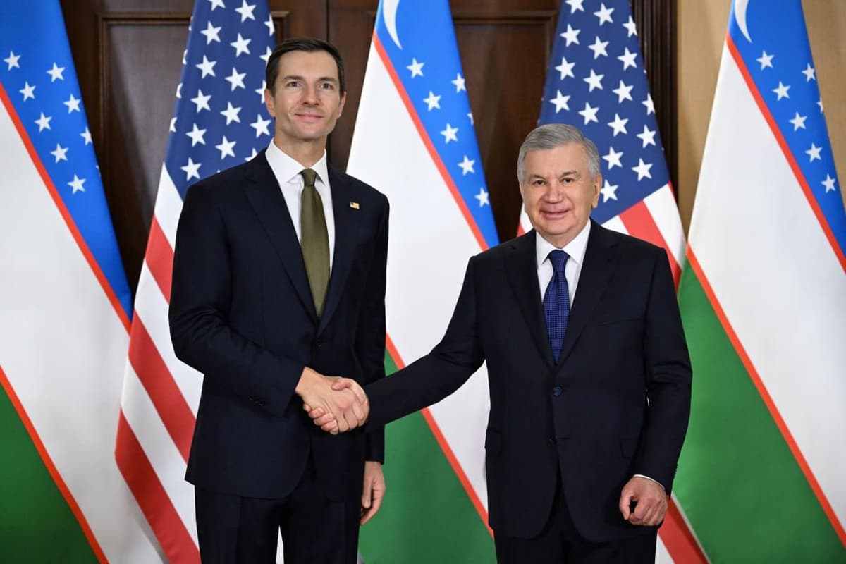 Shavkat Mirziyoyev Vashingtonda AQSh Eksimbanki rahbari bilan uchrashdi