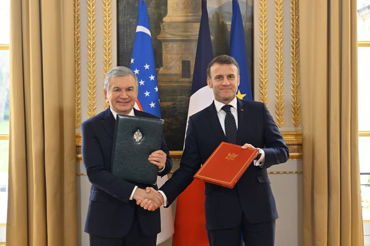 Uzbekistan and France sign joint declaration on strategic partnership