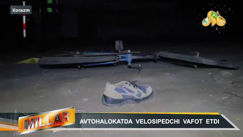 Xorazmda Damas urib yuborgan velosiped haydovchisi halok bo‘ldi