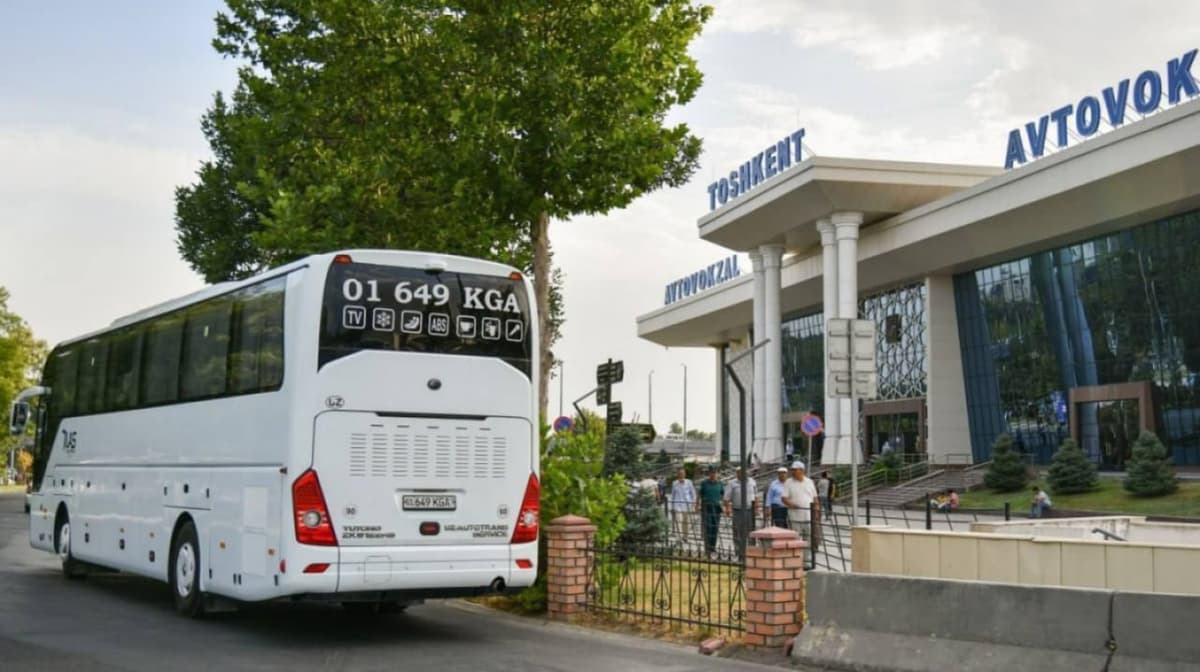 Regular bus services launched from Tashkent to Krasnodar