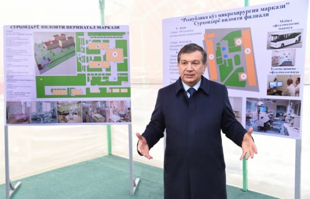 Shavkat Mirziyoyev Surxondaryoga boradi