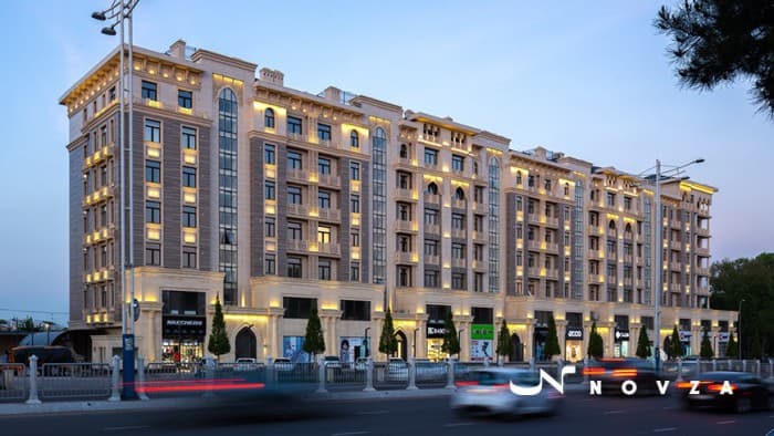 Novza turar-joy majmuasi: Ta'mirlashga tayyor qilingan, maydoni 44 m² dan boshlanadigan xonadonlar