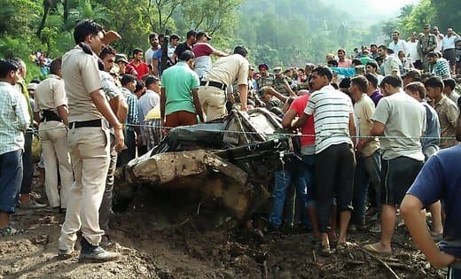 Hindistonda ko‘chki sababli 46 kishi halok bo‘ldi