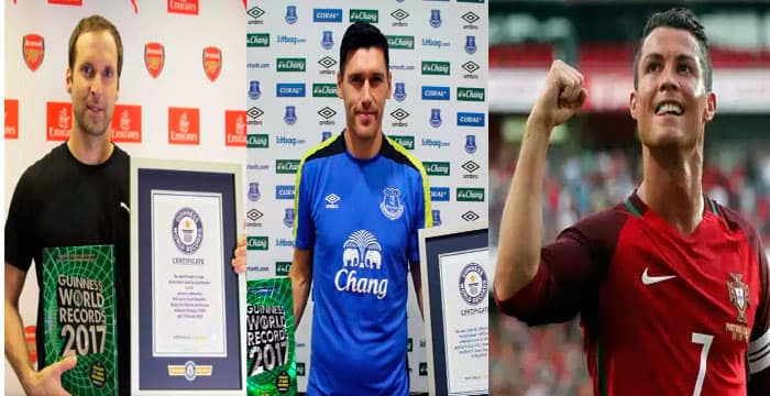 Ronaldu, Chex va Barri Ginness rekordlar kitobiga kiritildi