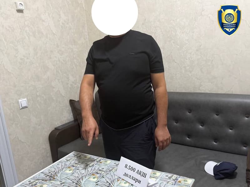 Андижонда туман сув таъминоти бошлиғи ушланди