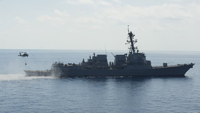 AQSh Janubiy Xitoy dengiziga navbatdagi raketali esminetsini yubordi