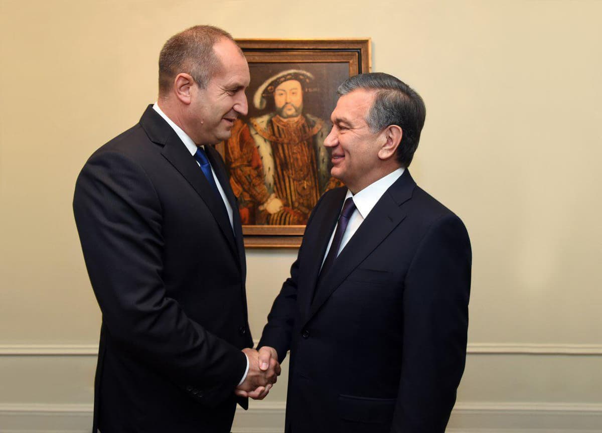 Shavkat Mirziyoyev Bolgariya prezidenti bilan uchrashdi