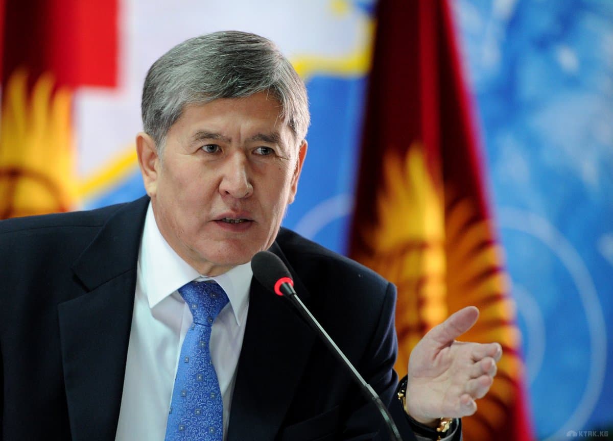 Atambayev: YeOIIga a'zo bo‘lishimizgacha qirg‘izistonlik ishchilar qul kabi qabul qilinardi