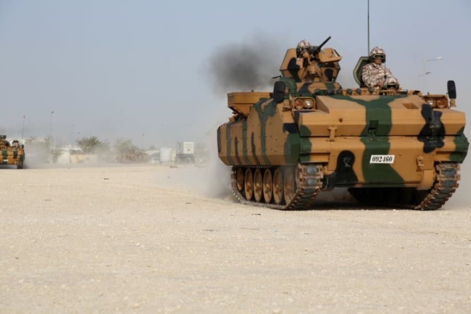 Turk harbiylarining birinchi guruhi Qatarga yetib keldi