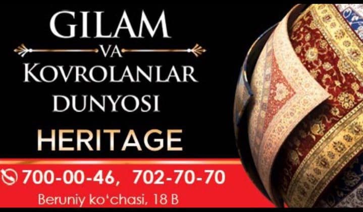 Shoshiling! Heritage do‘konidagi gilamlarga berilgan chegirma tugashiga 15 kun qoldi