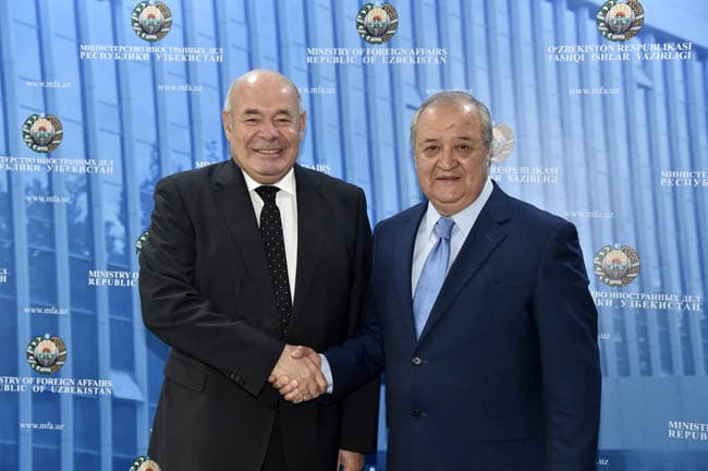 Abdulaziz Komilov Rossiya prezidenti maxsus vakili bilan uchrashdi