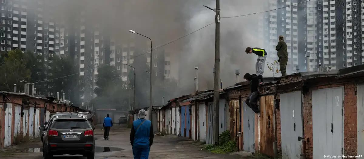 Киевга ҳужумларда 59 киши жабрланди, етти киши ҳалок бўлди