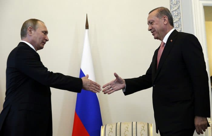 Peterburgda Putin va Erdo‘g‘an o‘rtasidagi uchrashuv boshlandi