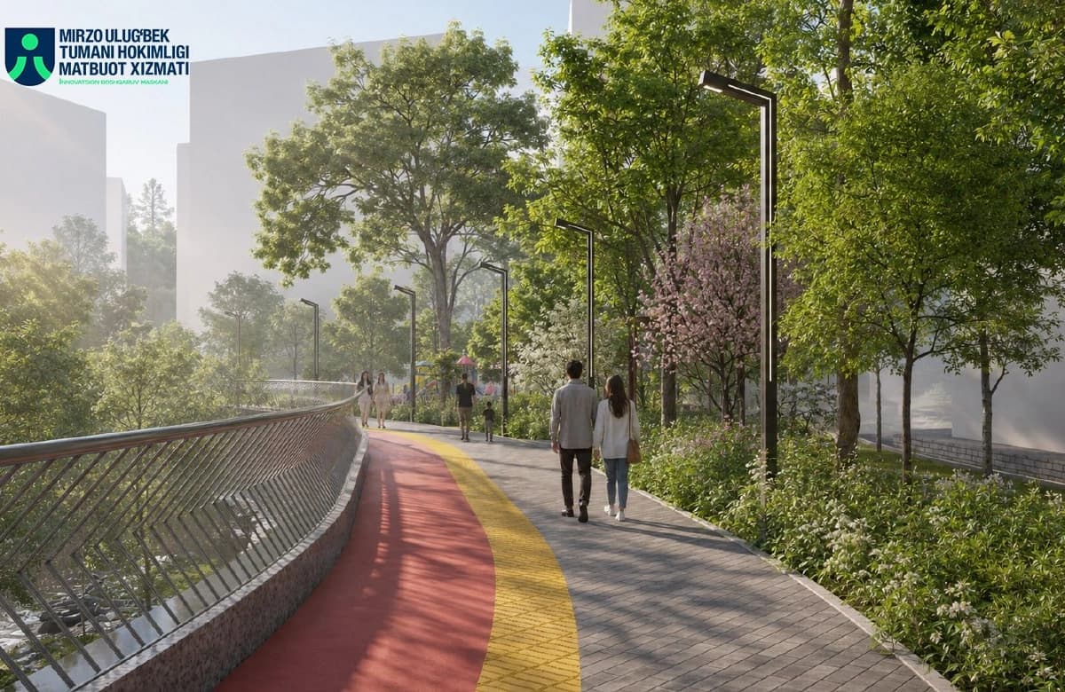 New recreation area planned along Salar Canal in Tashkent