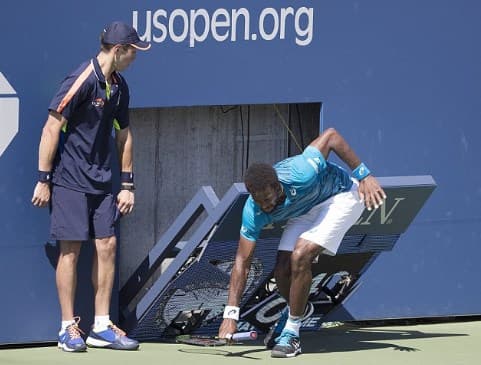 US Open мусобақасида электрон табло қулаб тушди