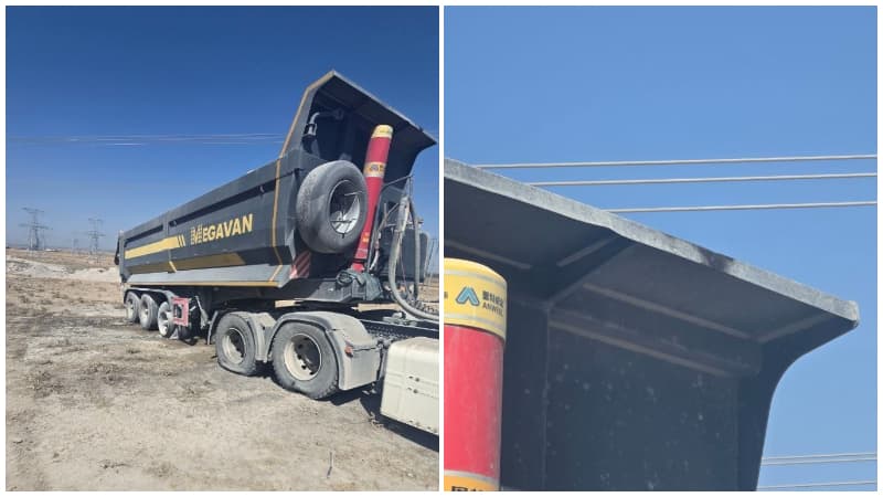 Юк машинаси ҳайдовчиси Қашқадарёдан Самарқандга электр узатиладиган тармоқни ўчириб қўйди