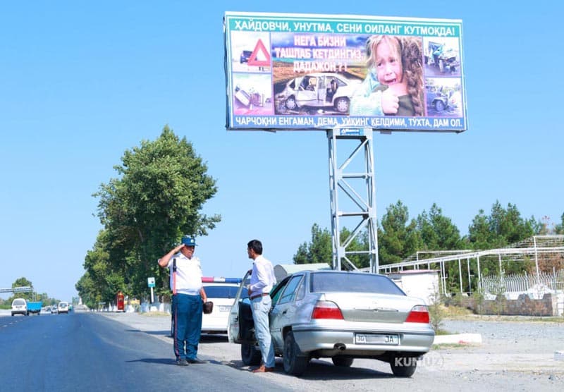 Samarqandda yo‘l harakati xavfsizligini ta'minlash bo‘yicha targ‘ibot ishlari kuchaytirilmoqda