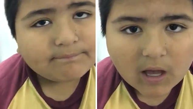 Har nafasida surnay tovushi eshitilgan bolaning videosi tarqaldi