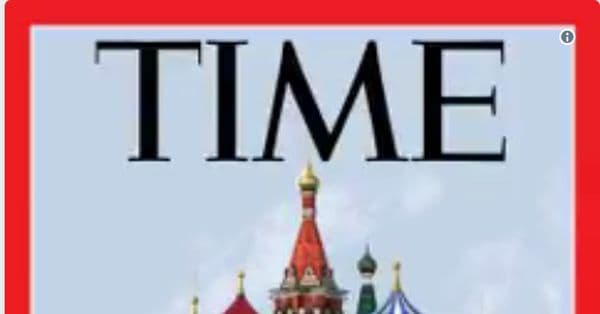 Time jurnali muqovasida Rossiyaning AQShga ta'siri aks ettirildi
