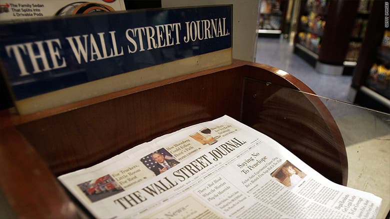 The Wall Street Journal’ning Yevropa va Osiyodagi bosma versiyalari chiqarilishi to‘xtatiladi