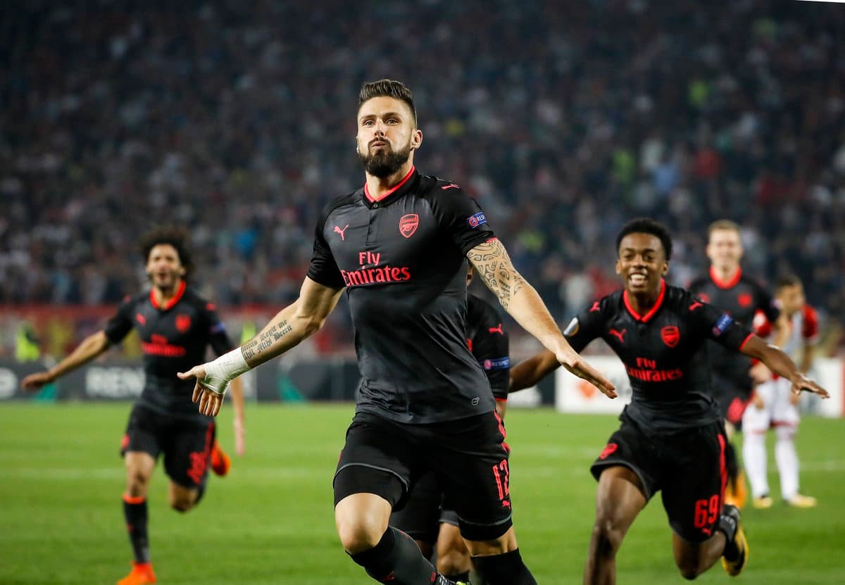 «Arsenal» Jiruning supergoli evaziga safardan g‘alaba bilan qaytdi