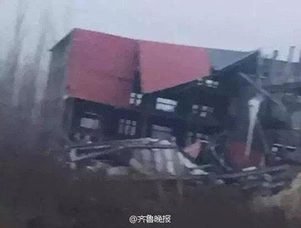 Xitoyda fabrika binosi qulashi oqibatida 5 kishi halok bo‘ldi