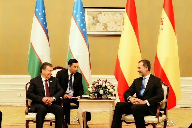Shavkat Mirziyoyev Ispaniya qiroli bilan uchrashdi: Ikki davlat iqtisodiy hamkorlikni kengaytiradi