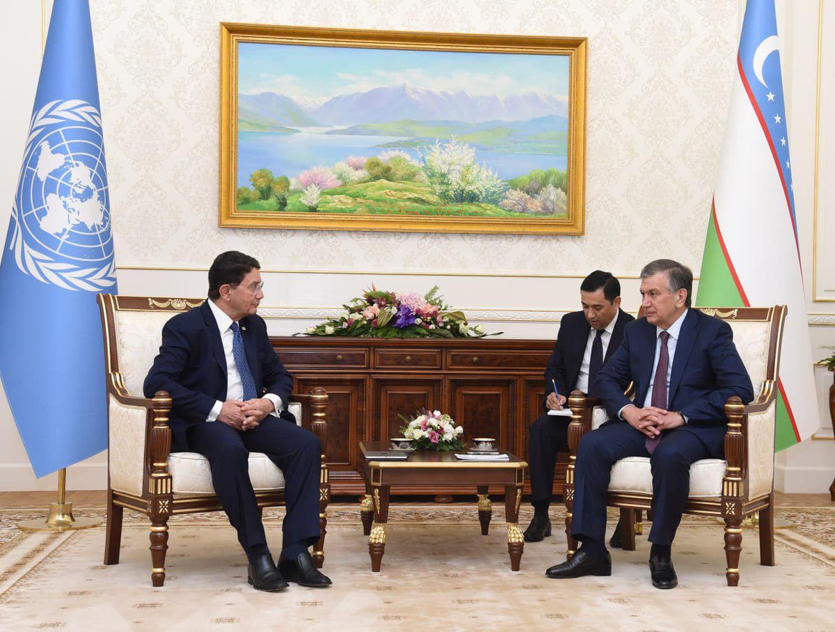 Shavkat Mirziyoyev Jahon sayyohlik tashkiloti bosh kotibini qabul qildi