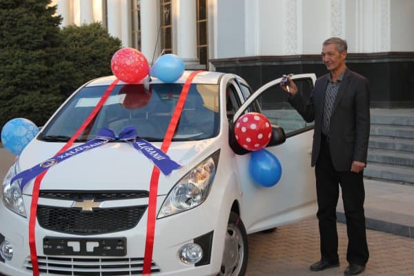 Xalq banki:  Ikkinchi “Spark” avtomobili o‘z egasini topdi!