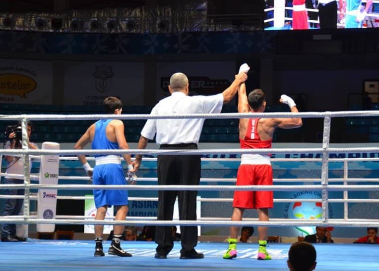 Murodjon Ahmadaliyev Osiyo chempionatidagi ilk chiqishida raqibini nokaut qildi