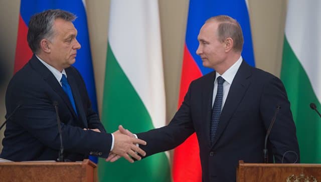 Putin Vengriyaga tashrif bilan bordi