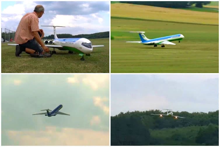 G‘aroyib video: Uzbekistan Airways samolyotining uchar maketi yaratildi 