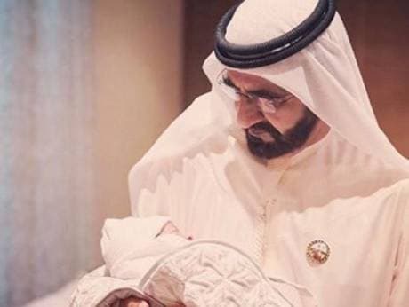 Shayx Muhammad bin Rashid Al-Maktum oilasida yangi mehmon dunyoga keldi