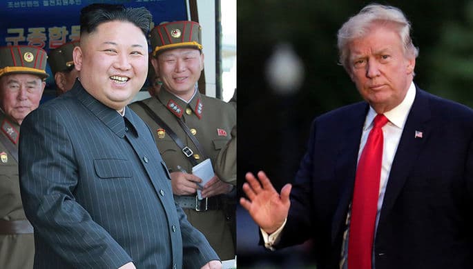 Tramp Kim Chen Inga chaqiriq bilan chiqdi