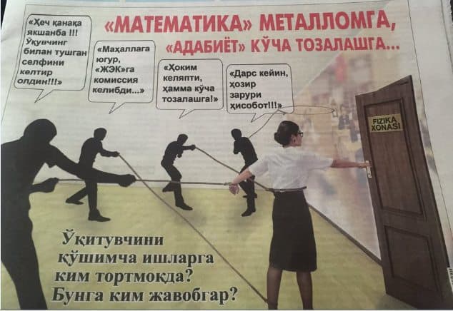 «Kun kelib iziga tushar», degan umidda. Matbuot o‘qituvchilar muammosini ko‘tardi