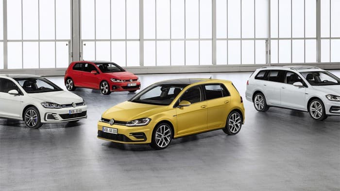 Yangilangan VW Golf namoyish etildi