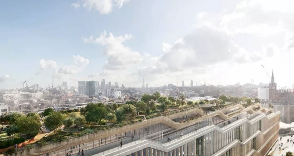 Fotojamlanma: Google'ning Londondagi yangi shtab-kvartirasi 
