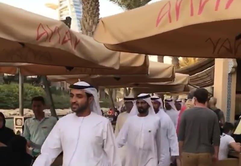 Dubay hukmdori Shayx Muhammad sayyohlarni hayratga soldi