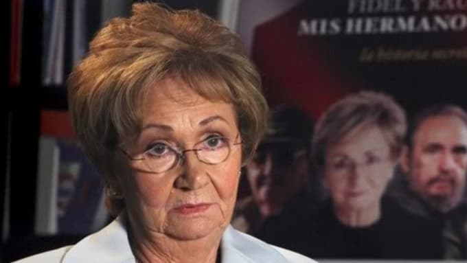 Fidel Kastroning singlisi uning dafn marosimiga bormasligini ma'lum qildi 