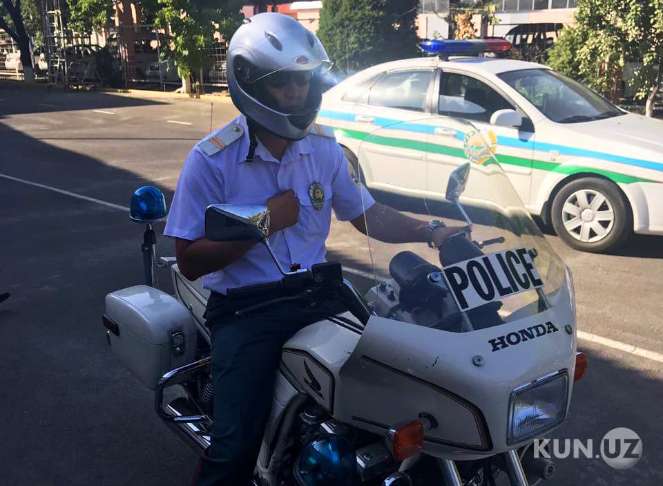 Toshkentda YPX xodimlariga Honda mototsikllari berildi (Video)
