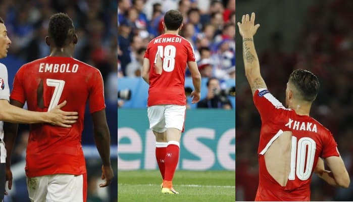 Fransiya - Shveytsariya o‘yini vaqtida 4 futbolchining futbolkasi yirtilib ketdi